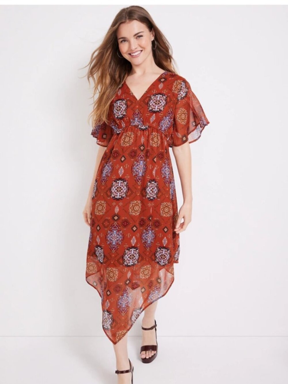 Maurice's Sienna Medallion Midi Dress